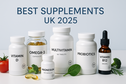 🧠 Best Supplements in the UK 2025 | Top Vitamins, Minerals & Health Boosters