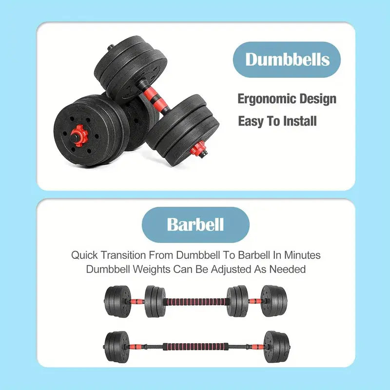20kg 2-in-1 Dumbbell Set