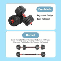 20kg 2-in-1 Dumbbell Set