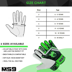 Goalkeeper Gloves UK - Junior Football Goalie Gloves | Kids