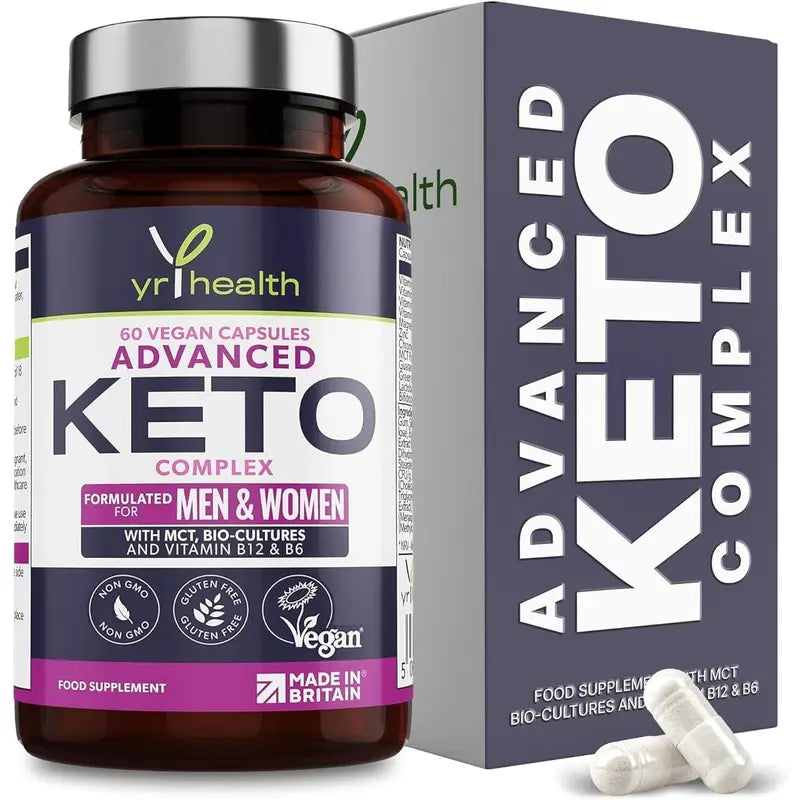 Keto Diet Capsules UK - MCT Oil & Green Tea | Vegan