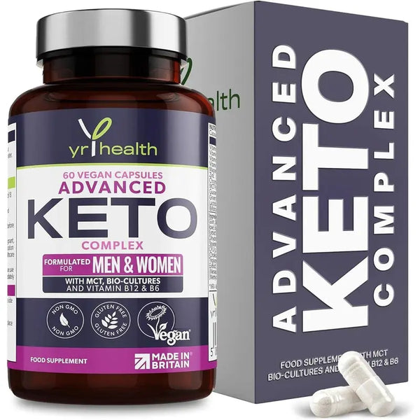 Keto Diet Capsules UK - MCT Oil & Green Tea | Vegan