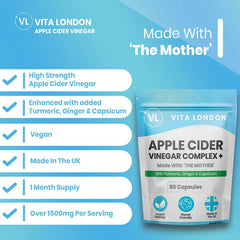 Apple Cider Vinegar Capsules UK - Convenient Daily Supplement