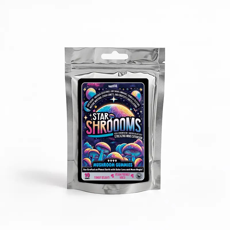 Mushroom Gummies UK - Lions Mane, Reishi & Cordyceps | Vegan - The Flash Mart