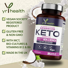 Keto Diet Capsules UK - MCT Oil & Green Tea | Vegan