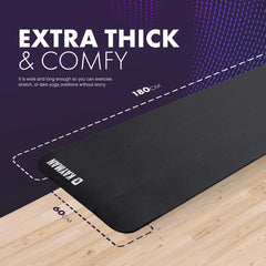 Eco-Friendly Yoga Mat UK – Non-Slip Exercise Mat for Home, Pilates & Stretching