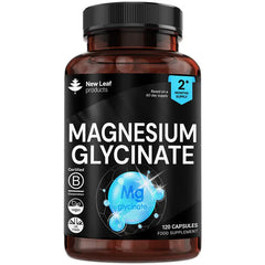 High Strength Magnesium Glycinate Vegan Capsules UK – Gentle on Stomach and Easy to Absorb