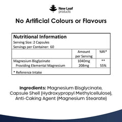 Magnesium Glycinate 1040mg High Absorption Formula – Gentle & Effective Magnesium UK